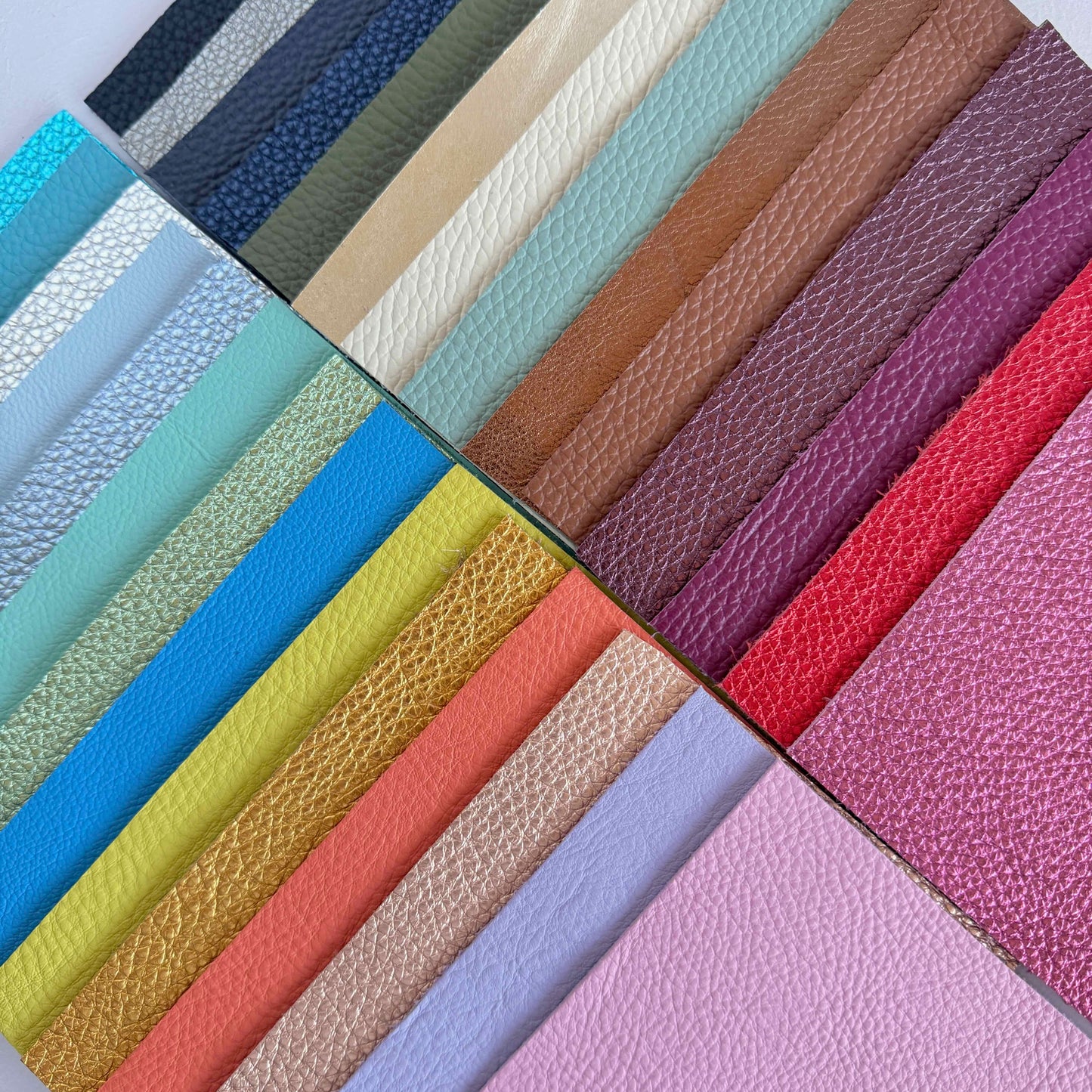 A6 Full Grain Italian Cowhide Leather Sheets & Panels | 1.2 - 14mm Thickness