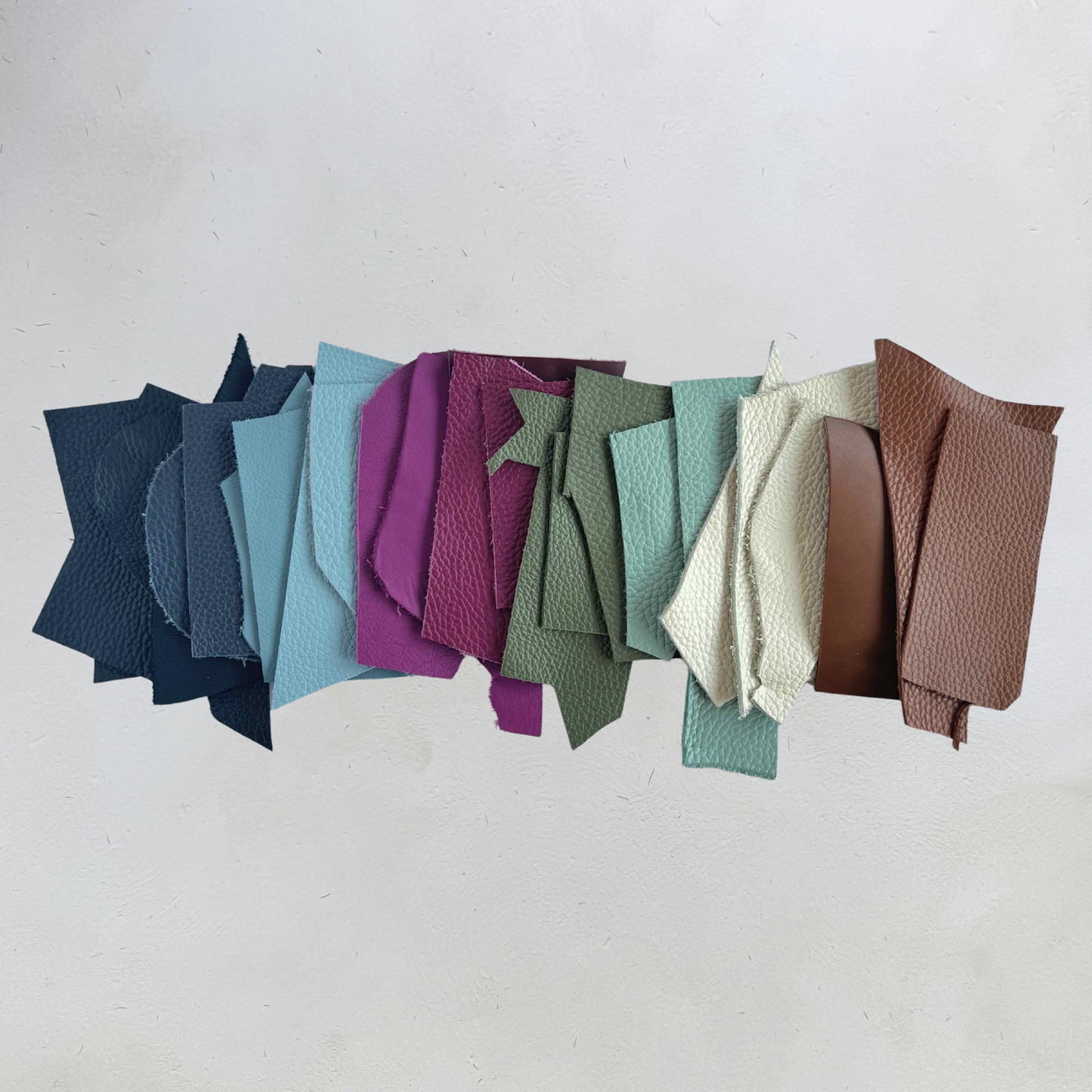 Cowhide Leather Scrap Bags