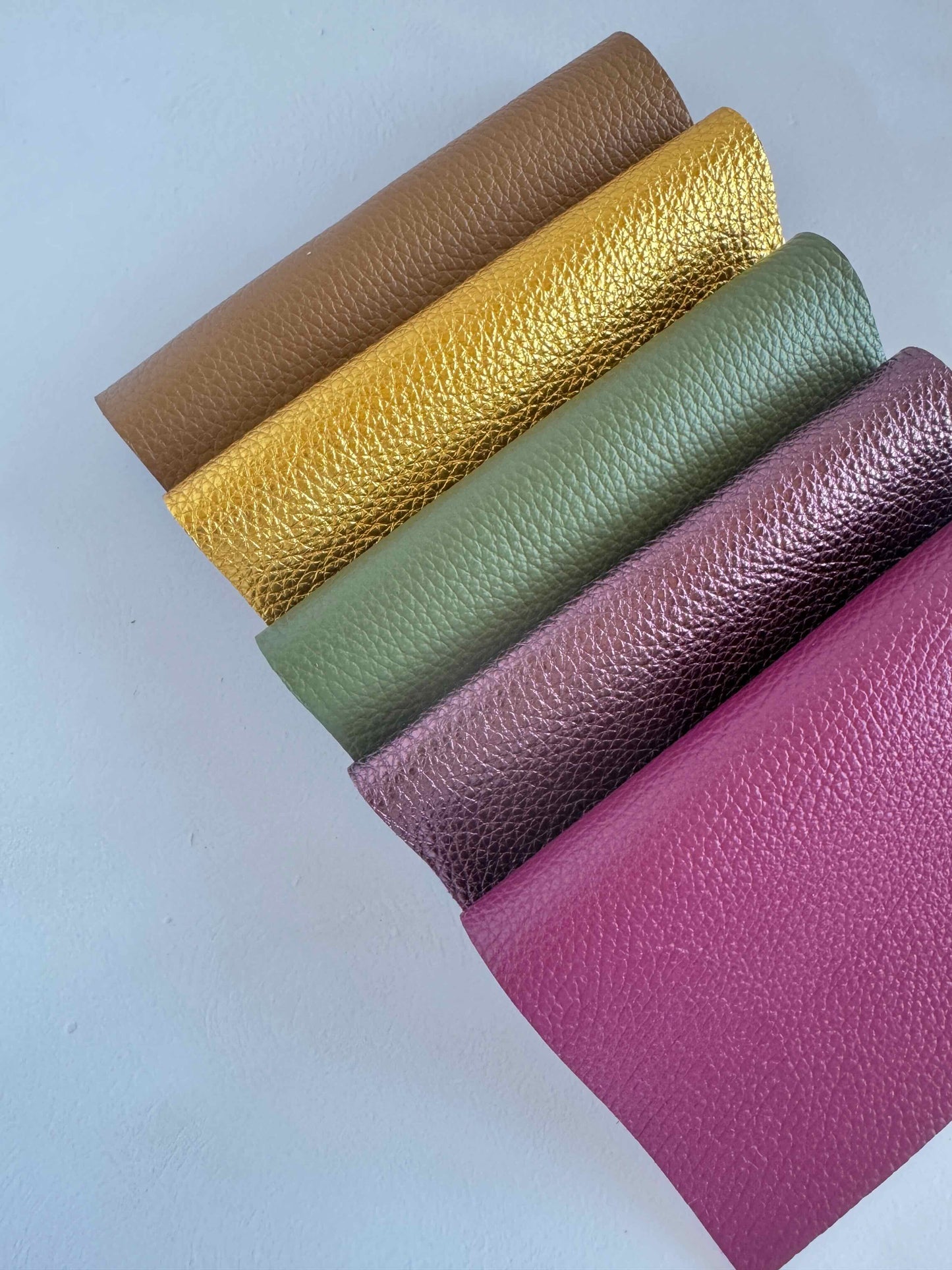 Tan Leather Sheet Bundle