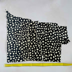 Leopard Print - Hair on Hide Leather Scraps