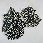 Leopard Print - Hair on Hide Leather Scraps