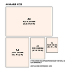 A3 Leather Sheets - Full Grain Italian Cowhide