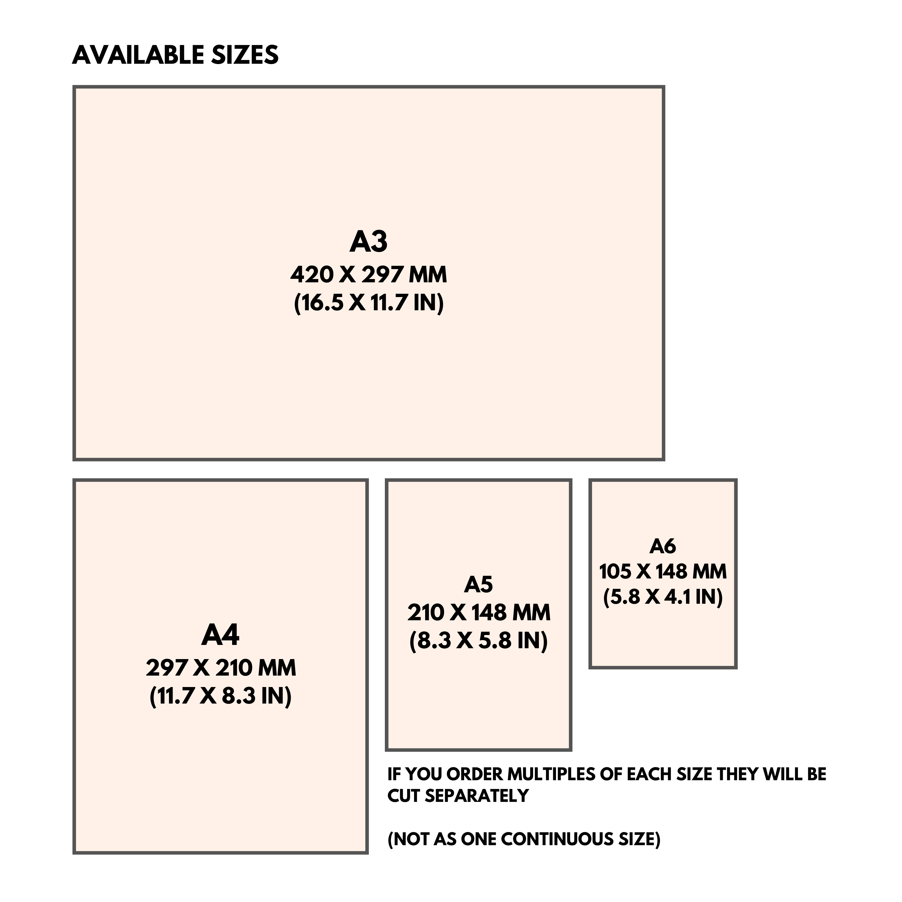 A3 Leather Sheets - Full Grain Italian Cowhide