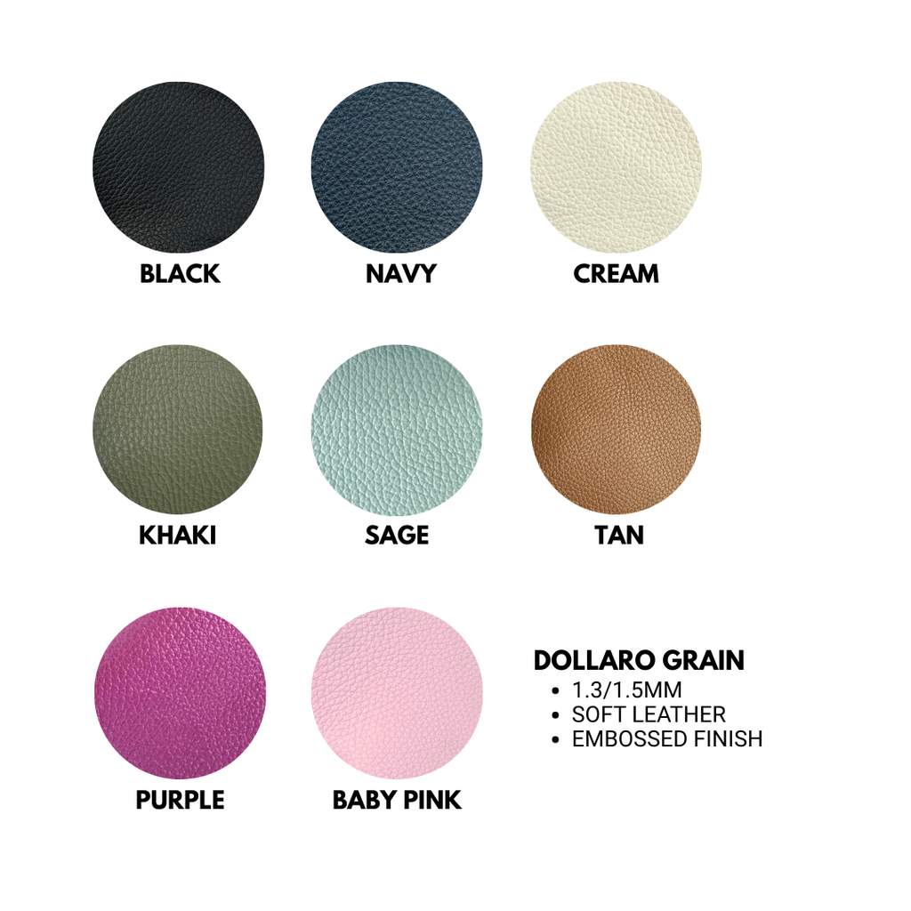 A3 Leather Sheets - Full Grain Italian Cowhide