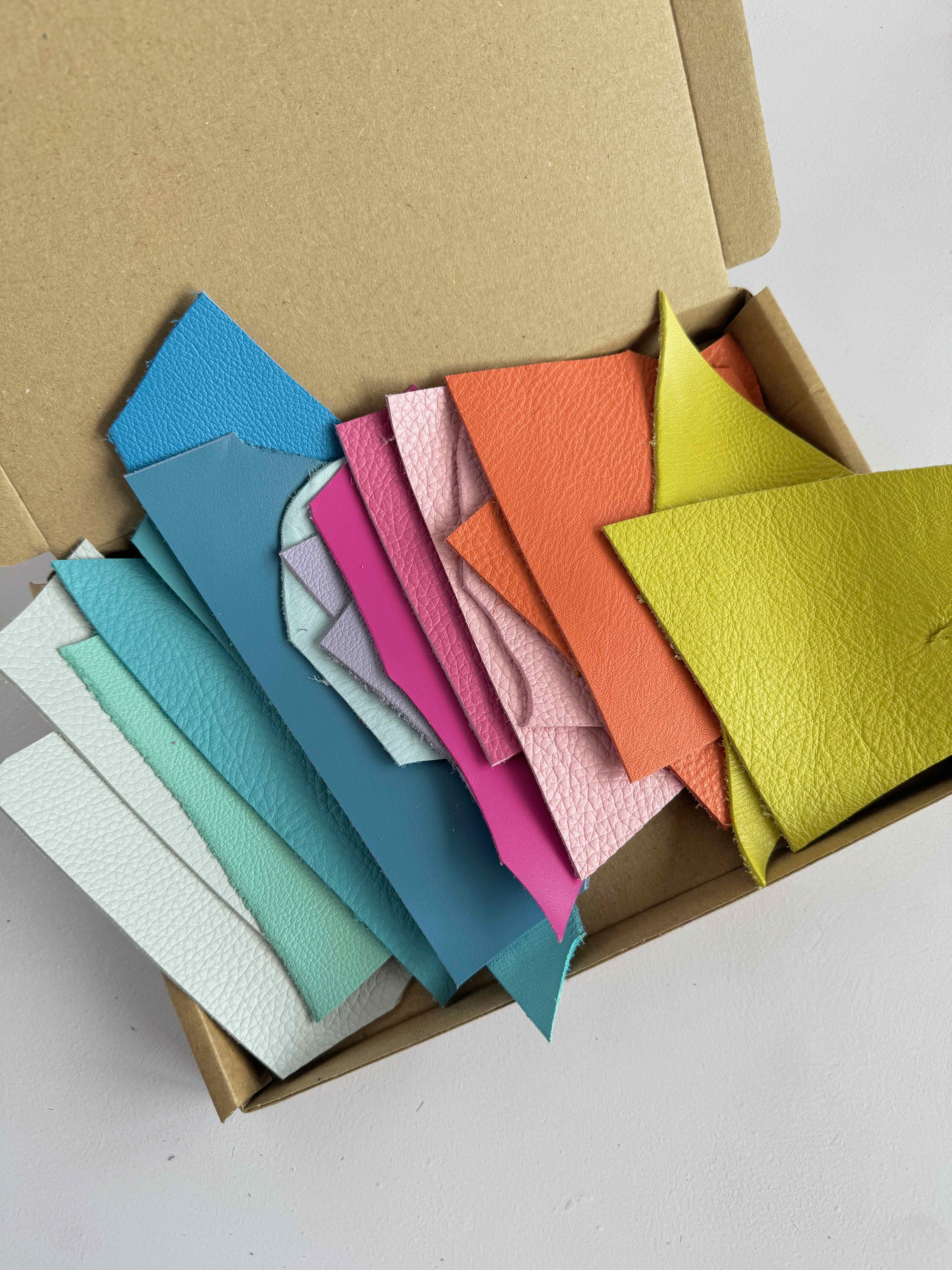 Cowhide Leather Scrap Bags