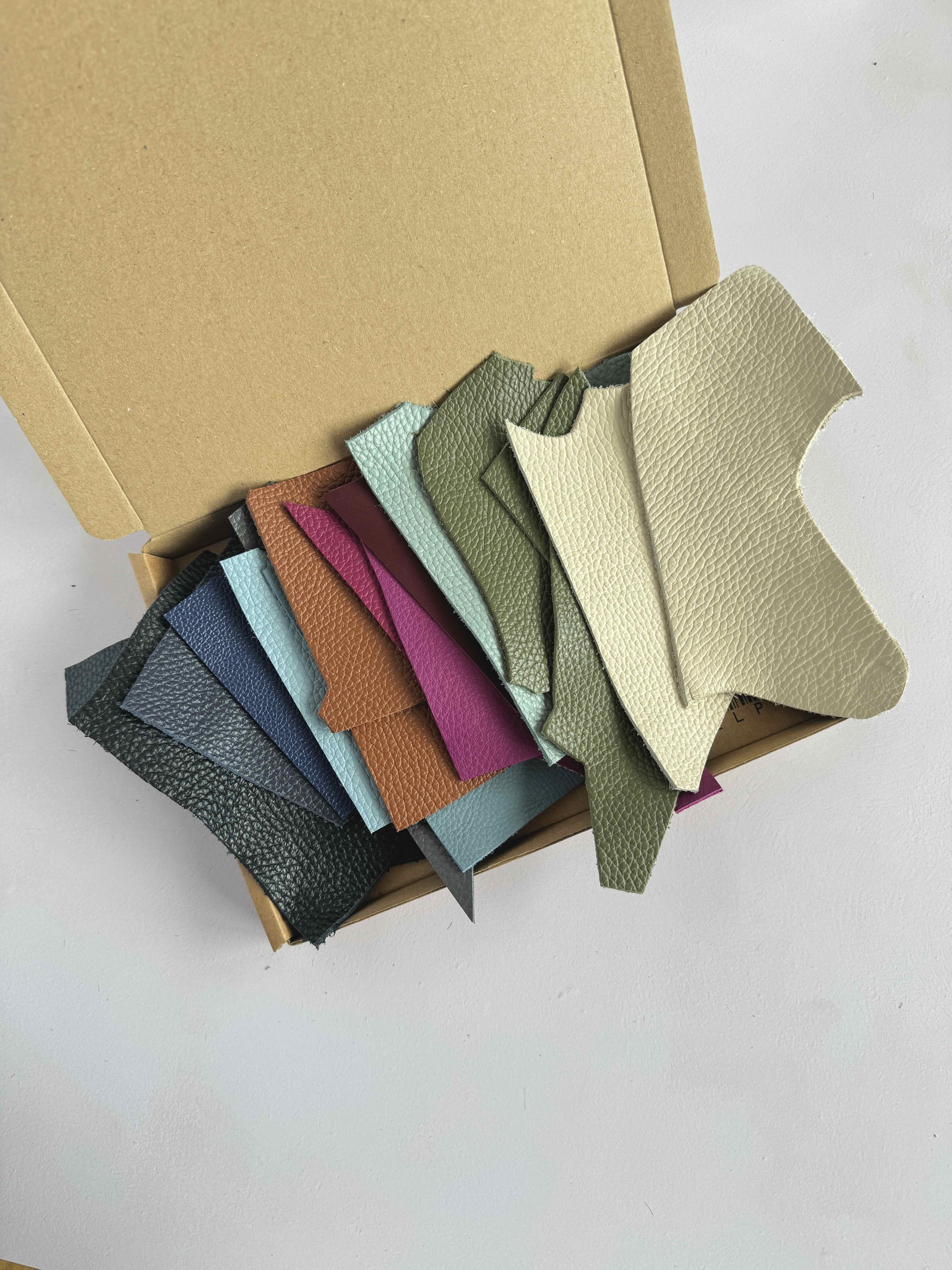 Cowhide Leather Scrap Bags